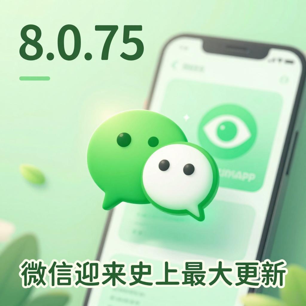 陪伴大众十余载的微信，在2026年6月20日交出颠覆性新版本8.0.75。业内一