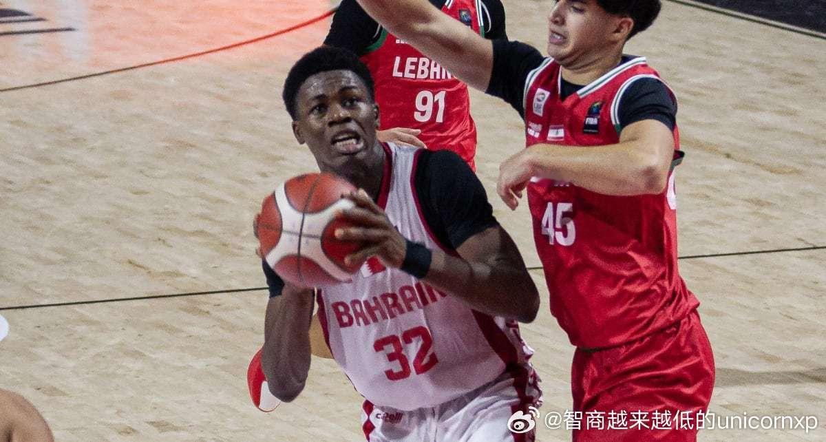 巴林U16头号内线Somto Onoduenyi今天没有参加对菲律宾的附加赛，轮