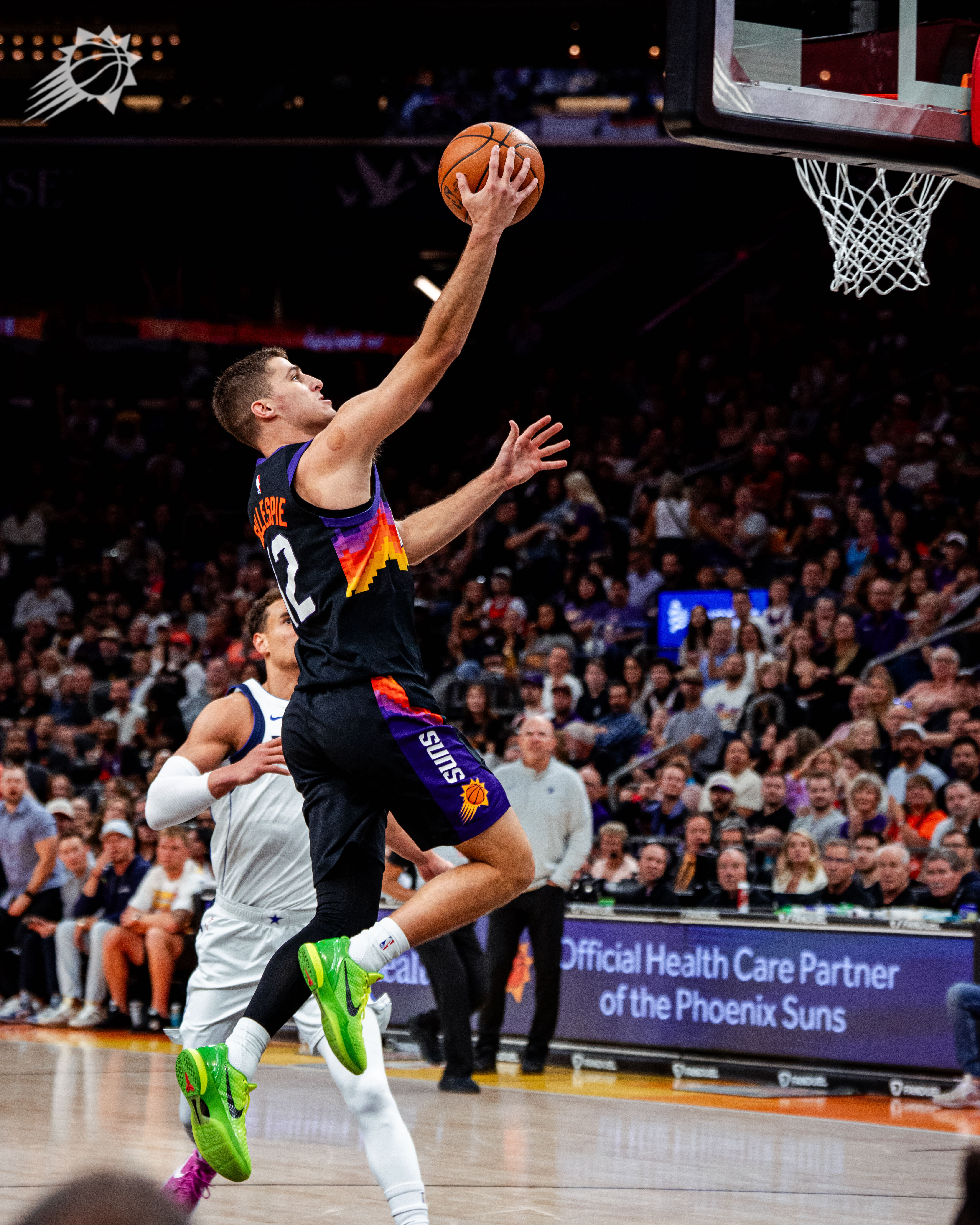 鸡皮中距离命中 🆗！随后三分球也有 ‼️菲尼克斯太阳 ｜旭日东升｜独行侠vs太