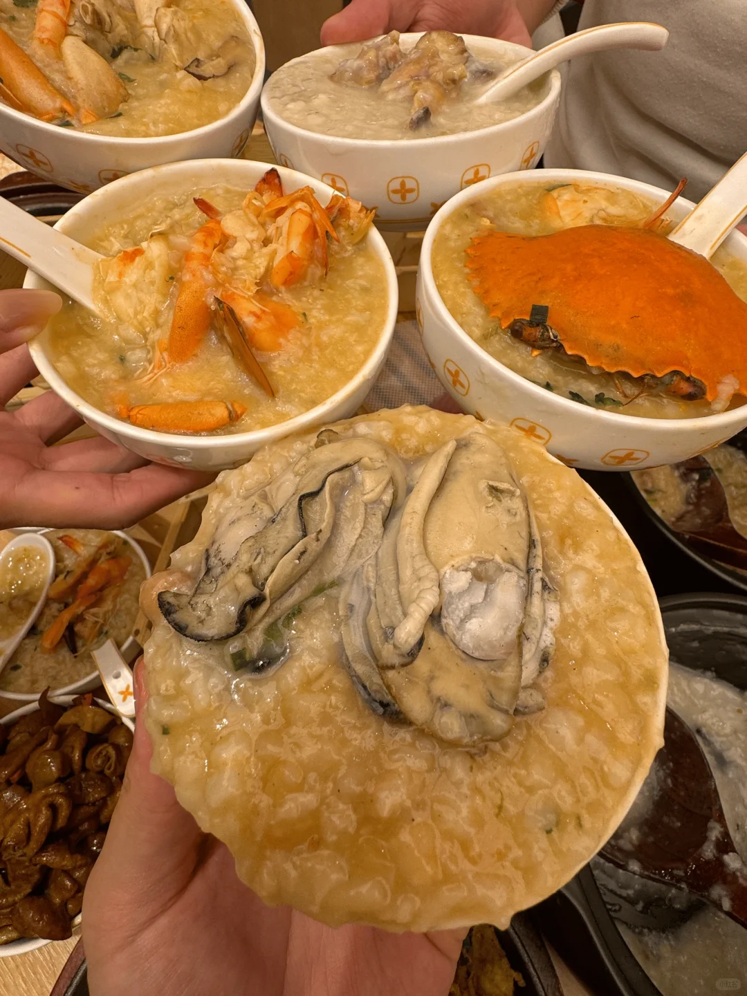 独特海鲜风味粥