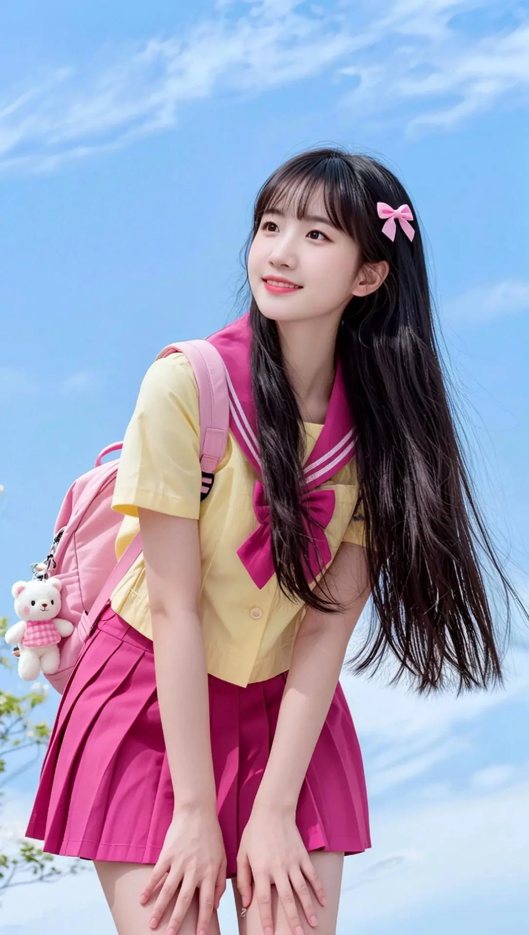 AI春日少女风 ai创作