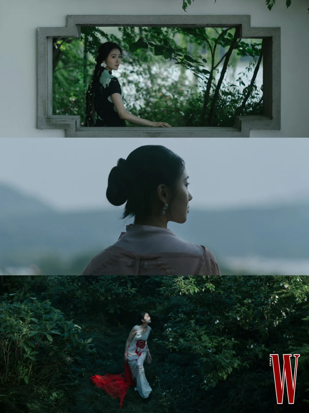 刘浩存完美的骨相美人，好迷人的下颌线！