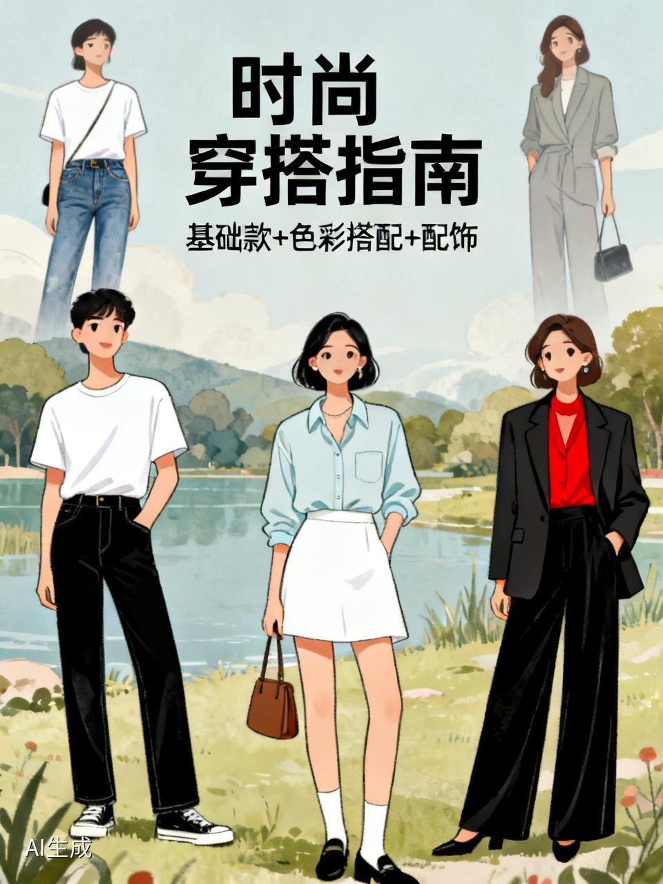 女孩子怎么穿搭既时尚又好看? 女孩子想要穿搭既时尚又好看，有不少秘诀。基础款单品