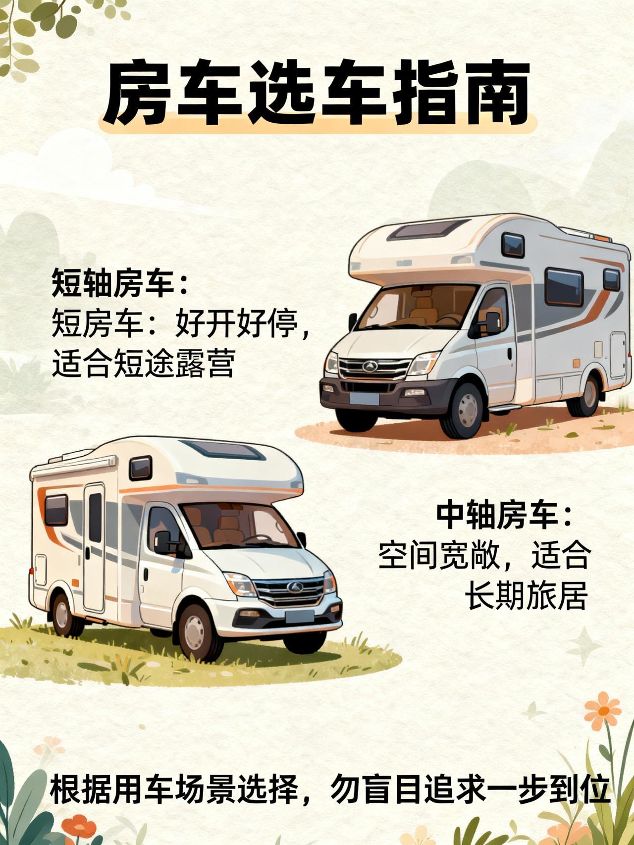 普通人玩房车，选短轴还是中轴？看完你就懂了
玩了3年房车、前后换过2台的老玩家掏