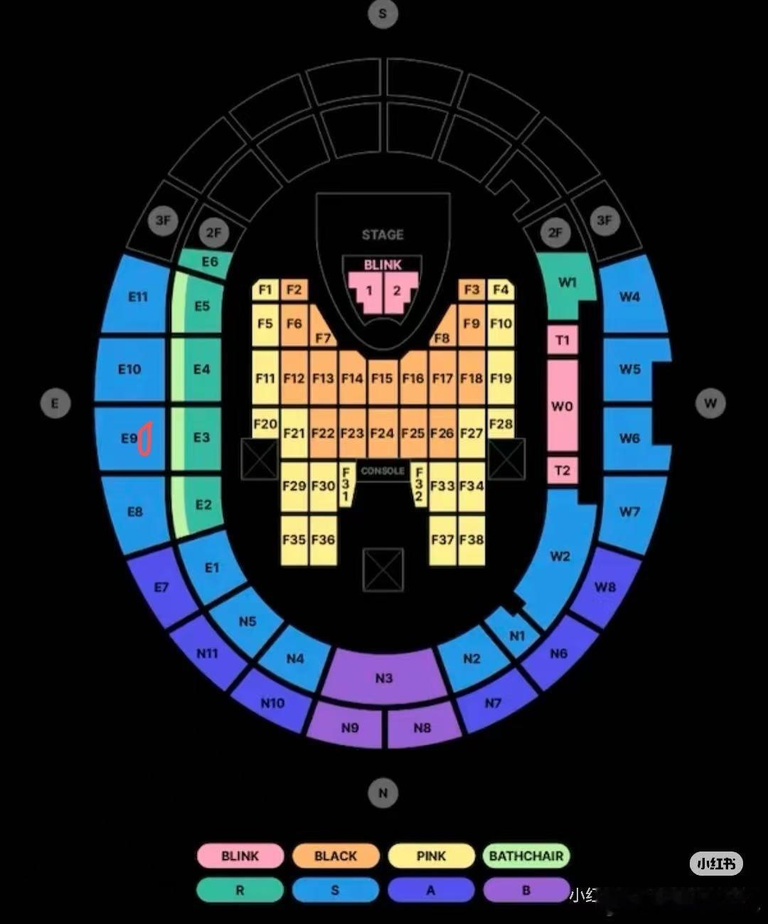 BLACKPINK出7.5高阳首场 e9连坐➕一个单张 临时有事去不了了[泪][