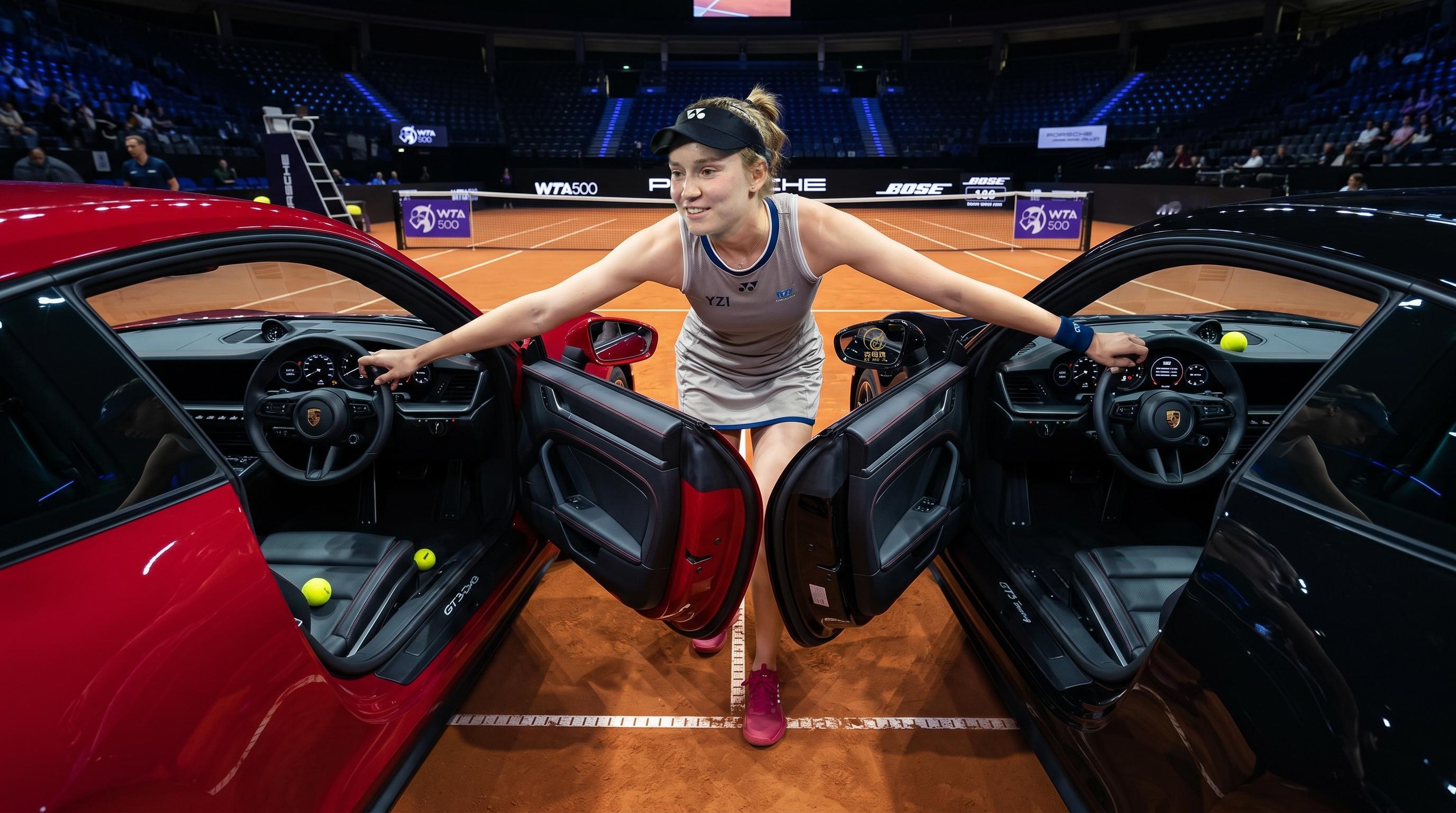 斯图加特站决赛，莱巴金娜7-5/6-1击败穆霍娃，时隔两年再夺本站比赛冠军！🏆