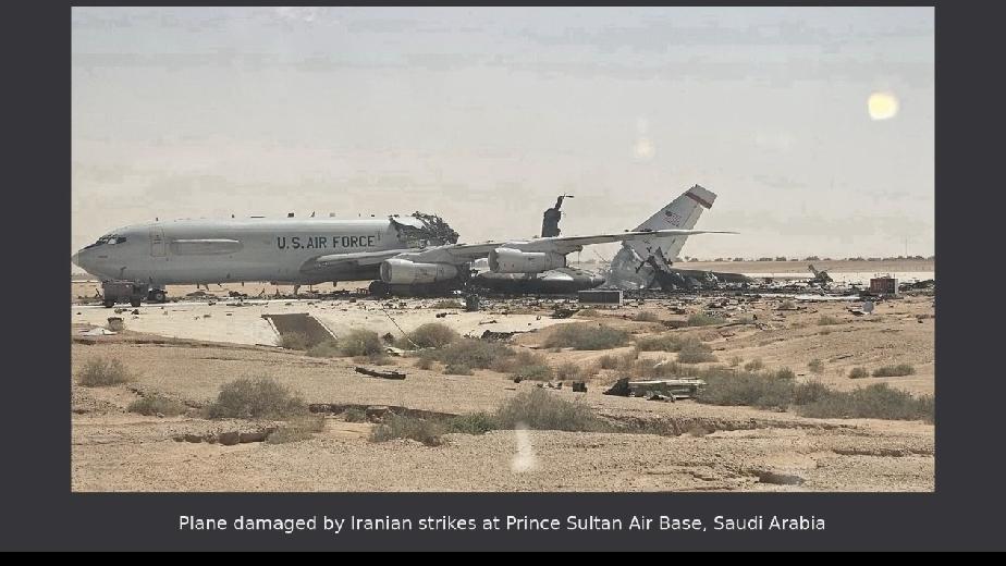 🚨🇺🇸 🇮🇷 突发：部队向CBS泄露了他们被毁基地的照片，称“我们就像
