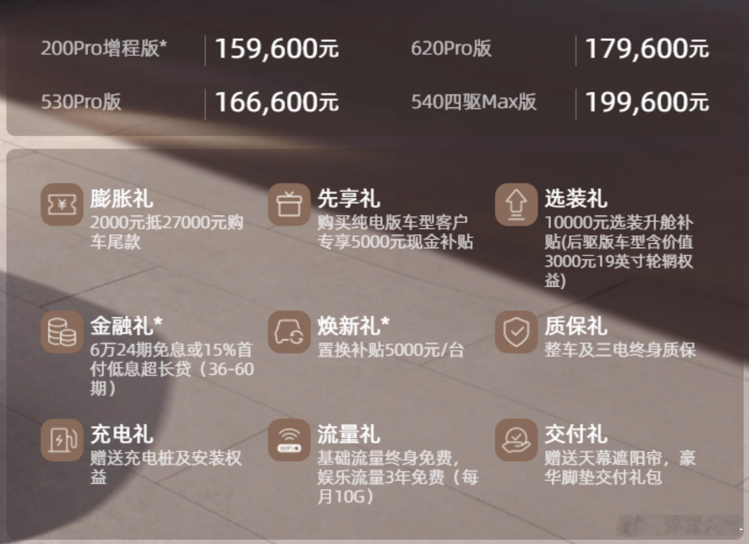 3月14日，东风奕派eπ007正式上市，4款车型售价为15.96-19.96万元