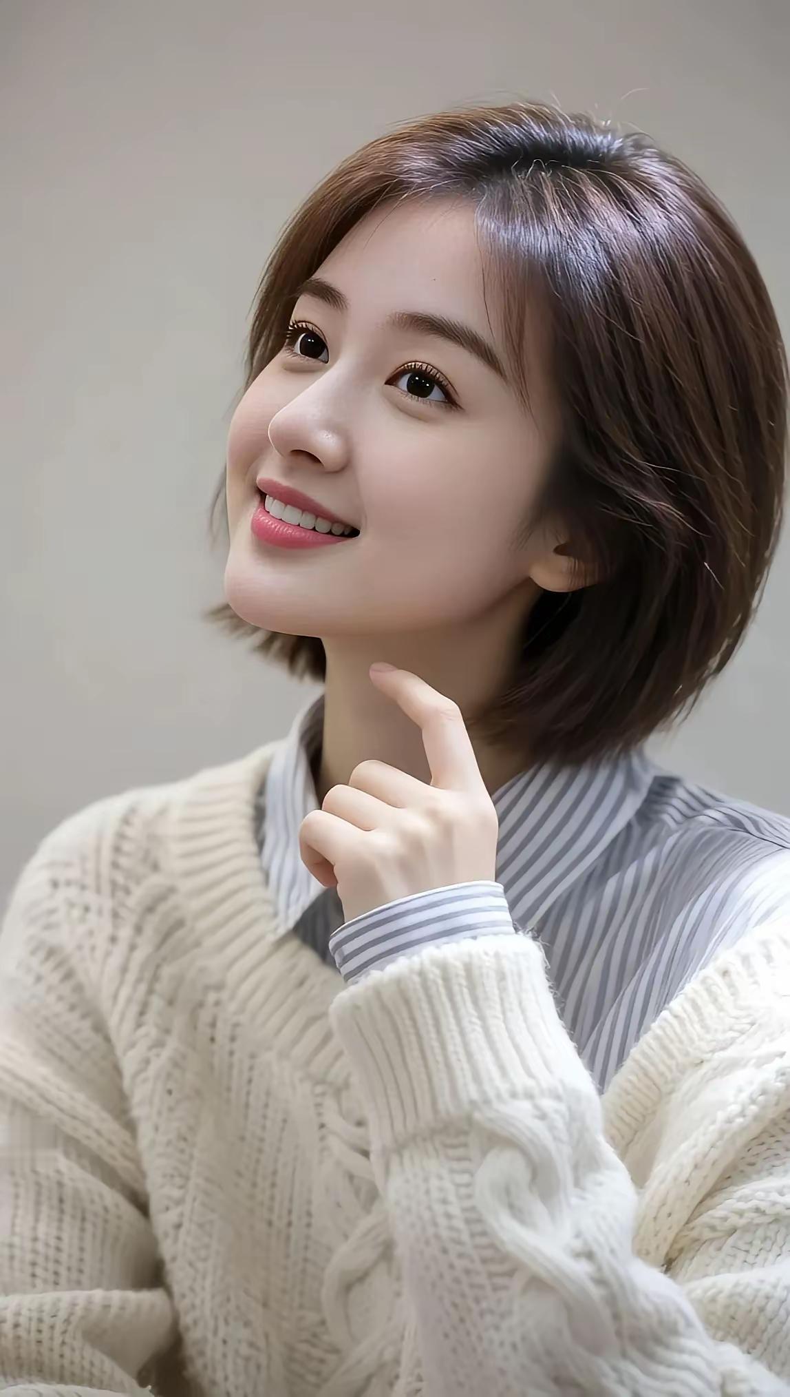 青春少女恰似一颗刚剥开的水蜜桃，鲜嫩多汁，那股子清新劲儿，就像清晨第一缕阳光洒进