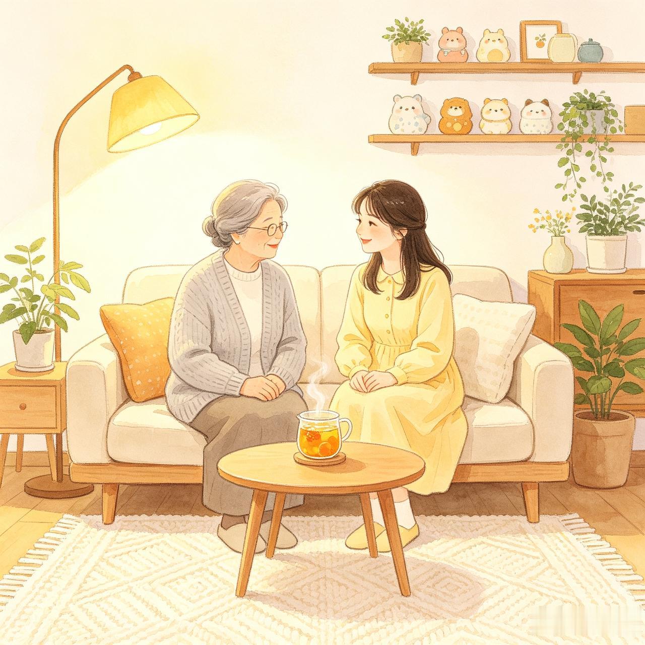 常言婆媳难处，然而在真正和睦的家庭中，从来不存在单方面的付出，唯有彼此换位思考的