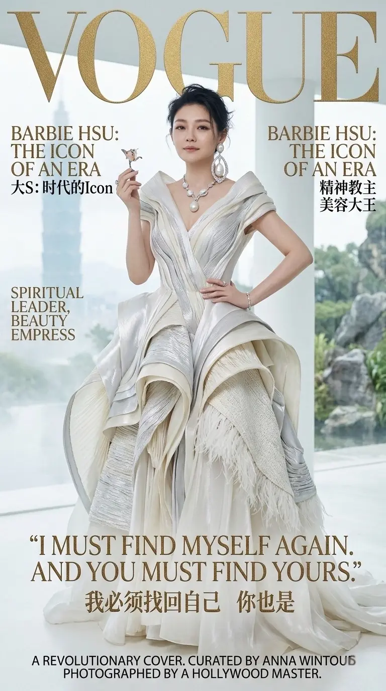 AI特别企划：我必须找回自己 你也是 大S美版VOGUE封面 | 时代...