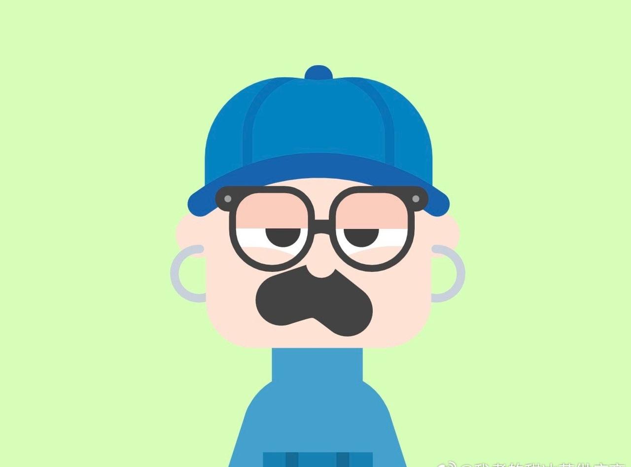 我不行了，多邻国这个形象好像张兴朝，好好笑 ​​​