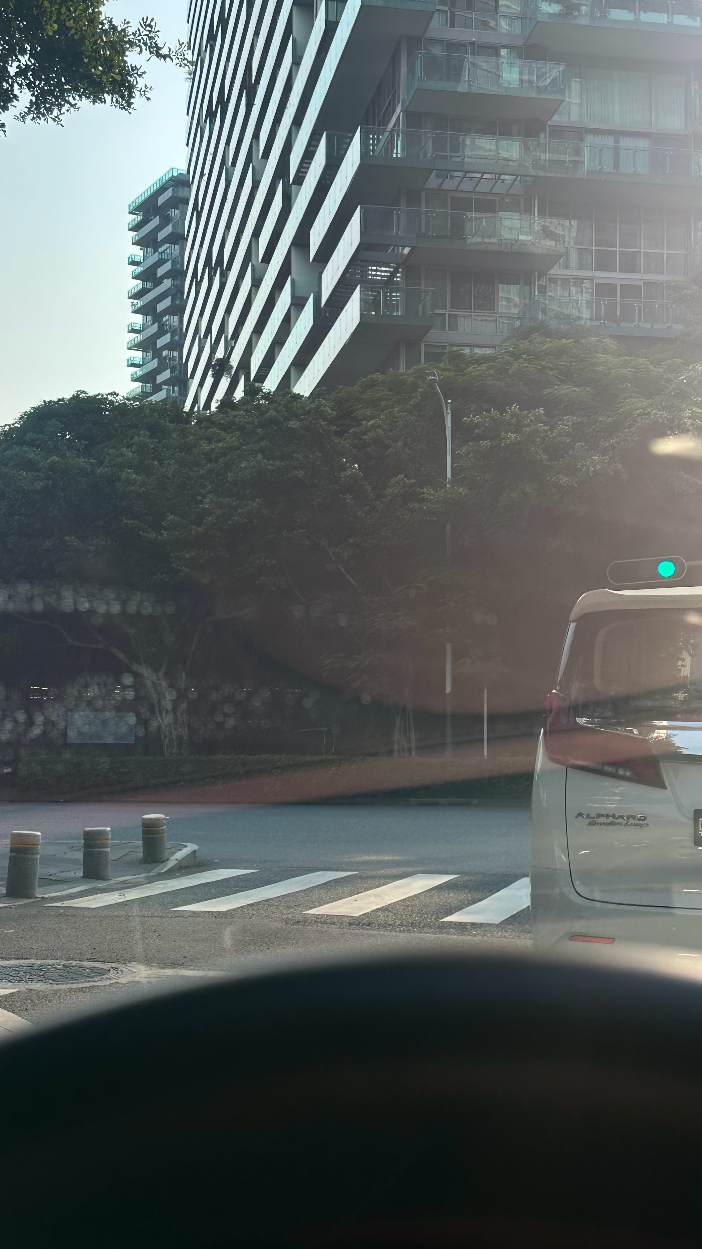 8月首次开车，发现门口新修的路塌了，塌了……虽然下了两个月的雨，也不至于路面塌陷