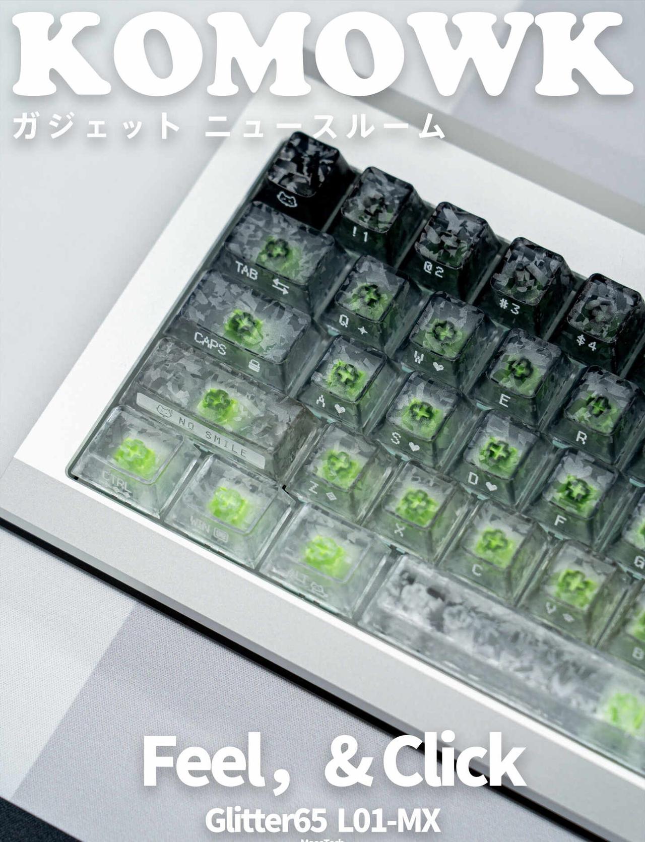 .⌨️速試 Moeetech Glitter65 L01-MX
寫 OPERA 