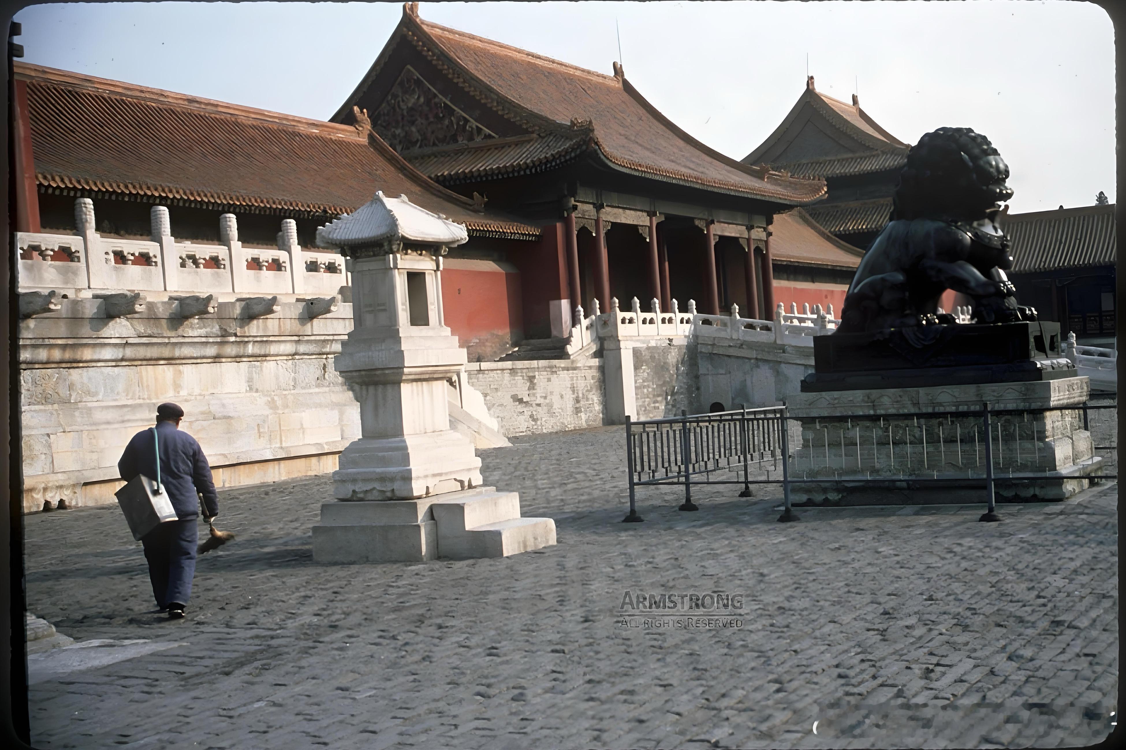 九十年代故宫老照片故宫老照片