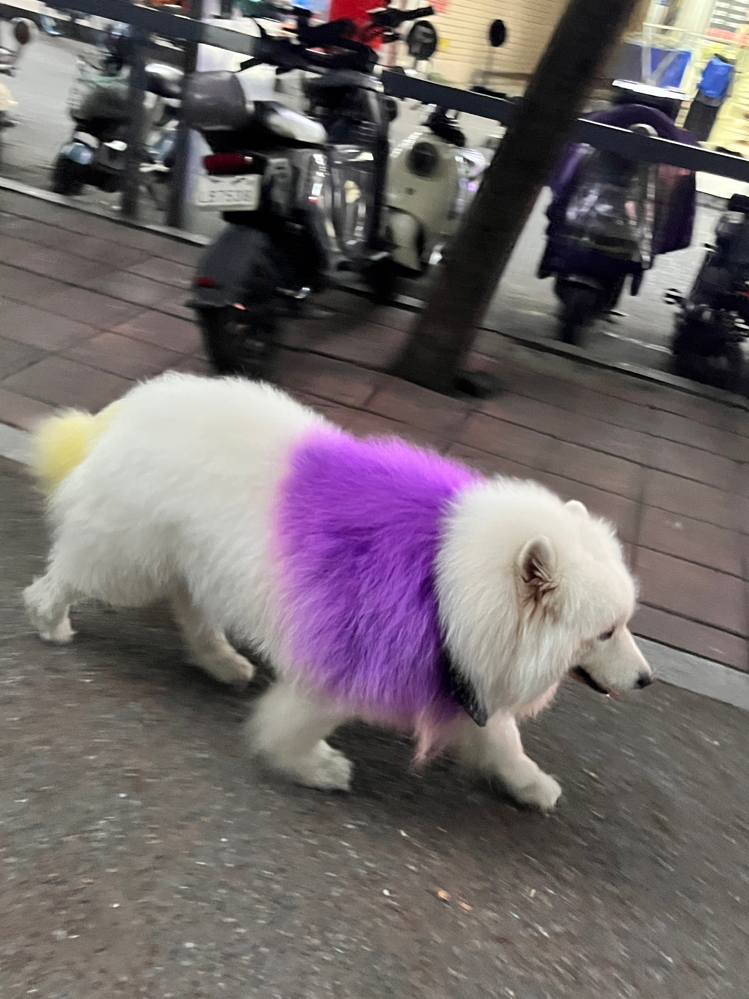 它只是经过 ​​​