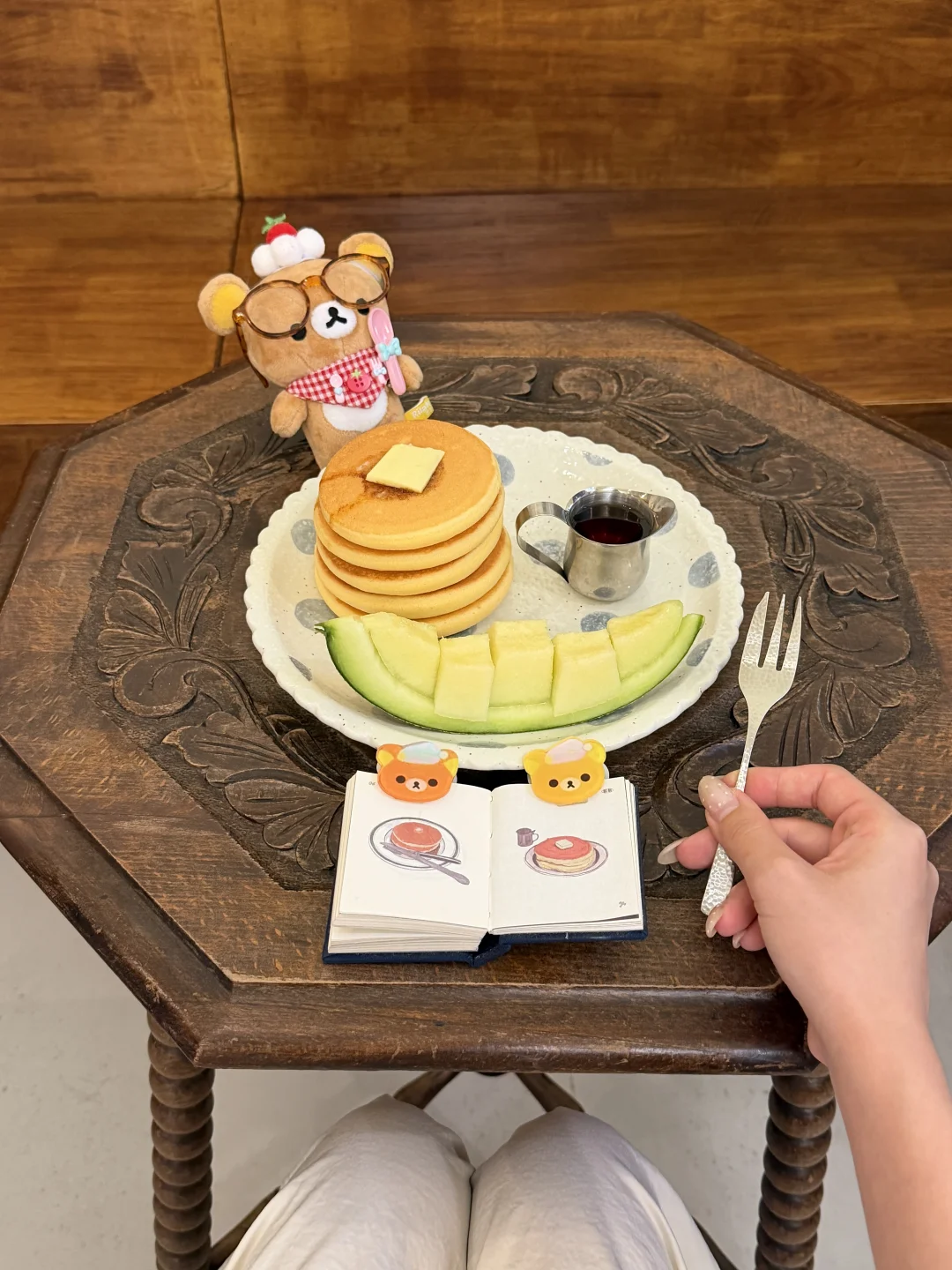 广州老城区！！吃到了emoji同款松饼🥞