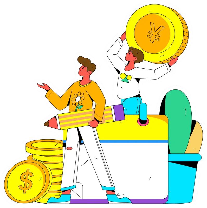 努力工作钱还不够，问题可能出在这两方面。一方面是钱没管好。我公司有对夫妻，每天认