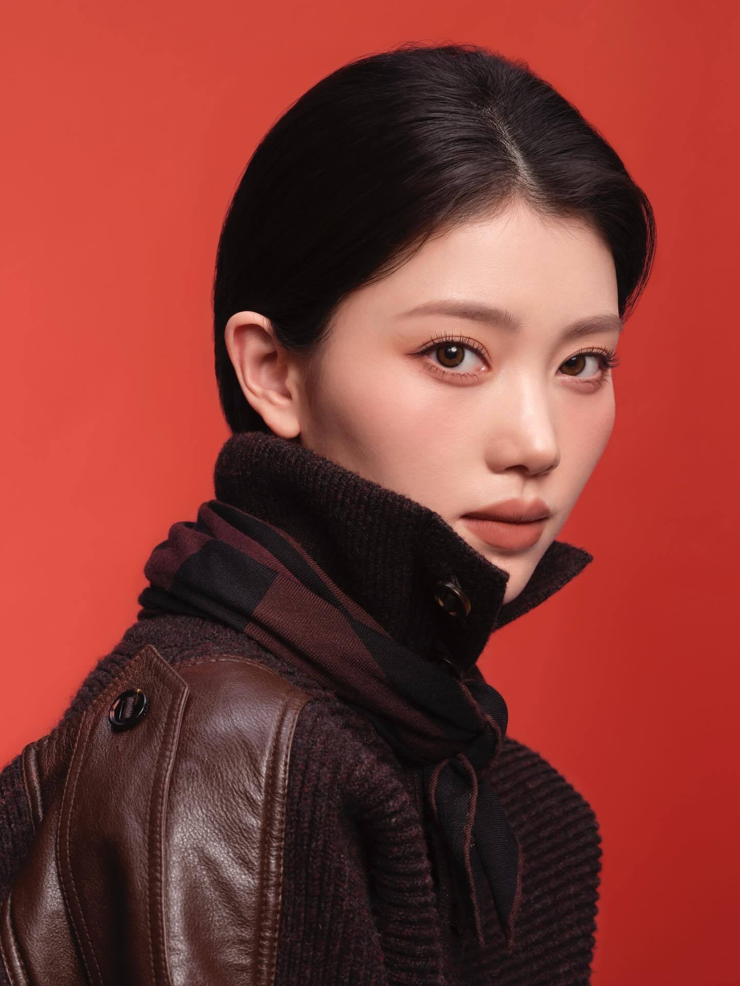 沈小婷 x Burberry Beauty这张蛮美 