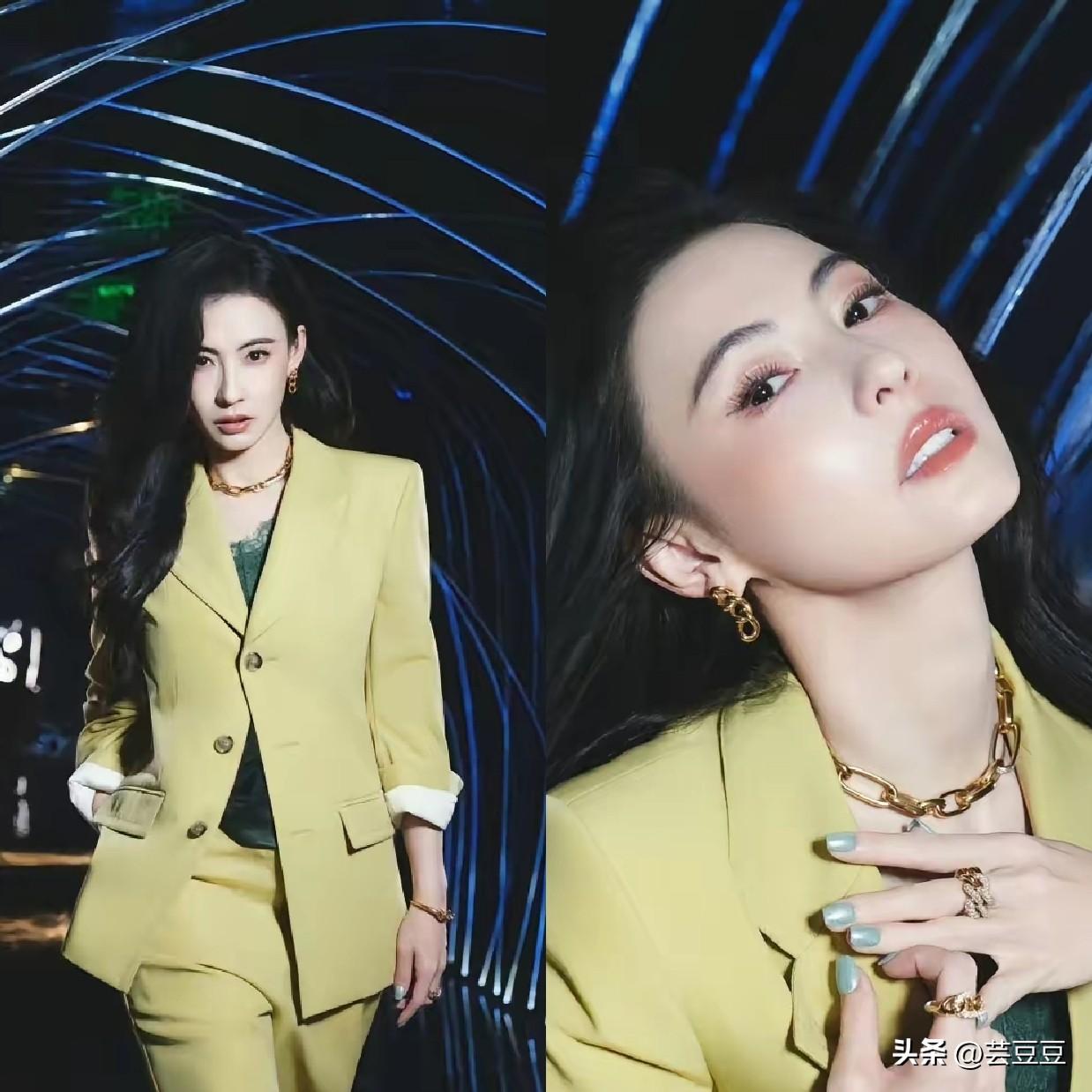 张柏芝被夸美，我不惊讶，
她穿西装飒，我也不惊讶，
最让我惊讶的是，她竟然把那么