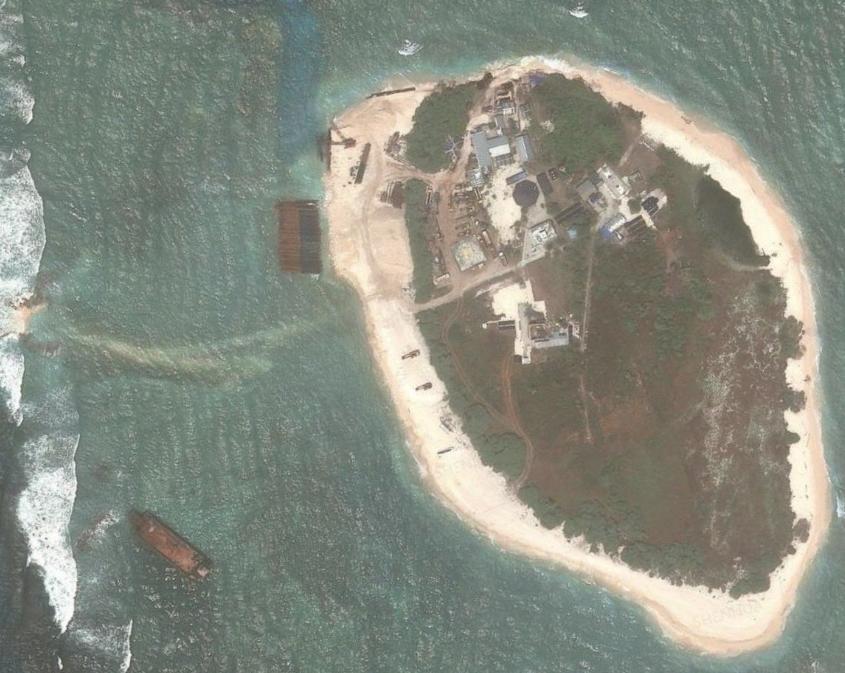 菲律宾下血本，在南海大兴土木被抓现行，记住马欢岛这个名字，中国要收复的岛礁又多了