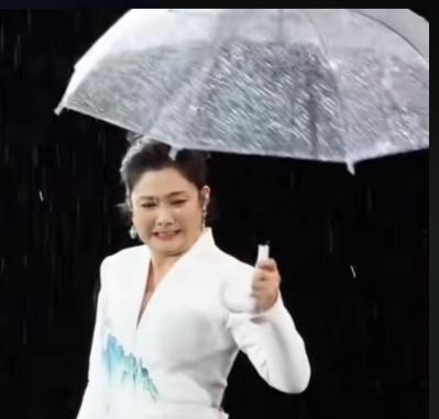 研究了大半天
终于整明白玲花的唇语说得是啥了
曾毅使坏把伞扔了以后，玲花说了两字