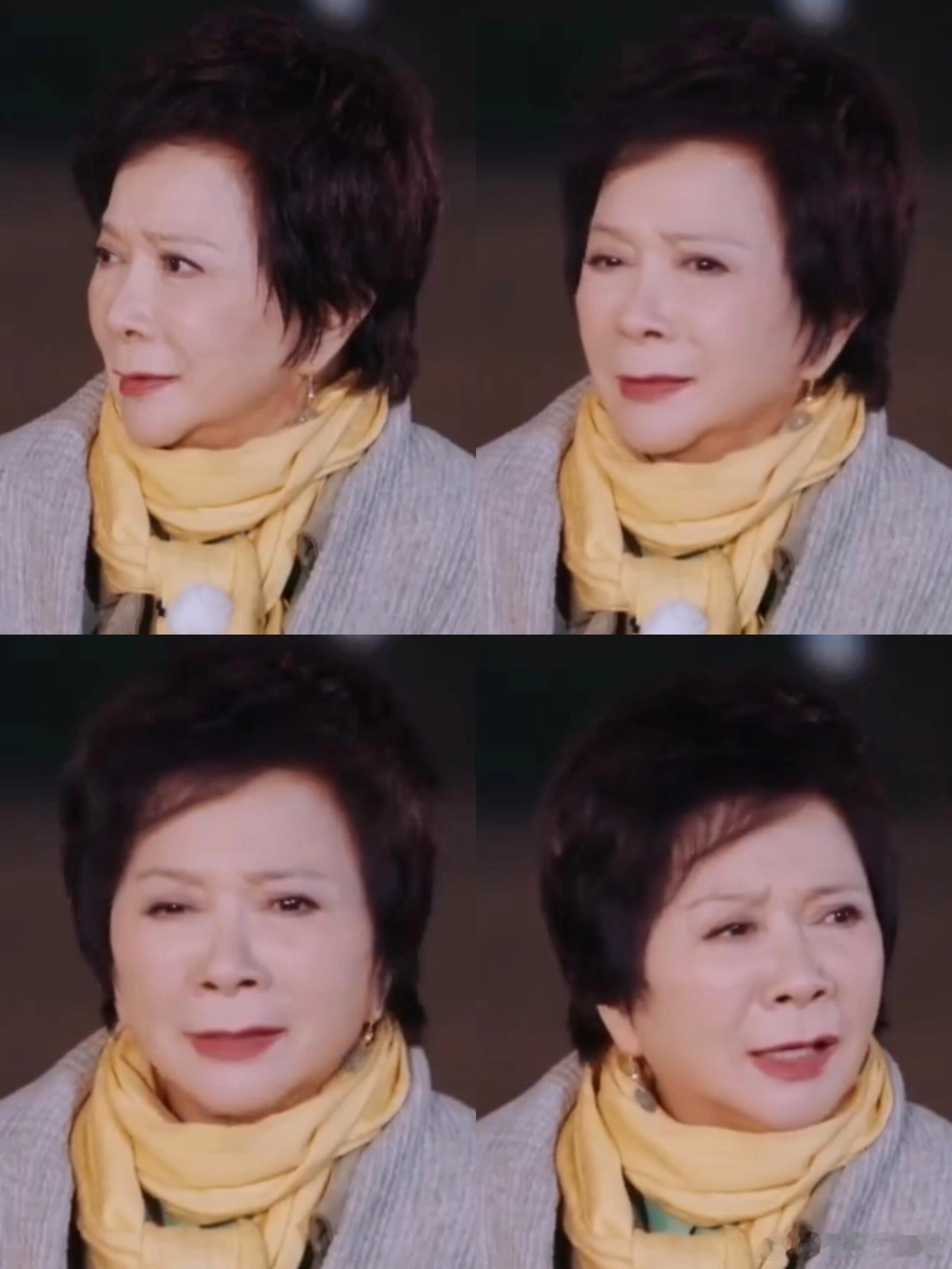 蔡明老师：我是什么很见的人吗🥴🥴听完黄圣依唱《别再犹豫》情绪还没出来..杨子