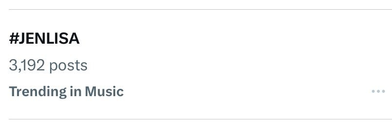 jenlisa[超话] JENLISA在次登上趋势🔥全世界的真傻给都睡不着了 