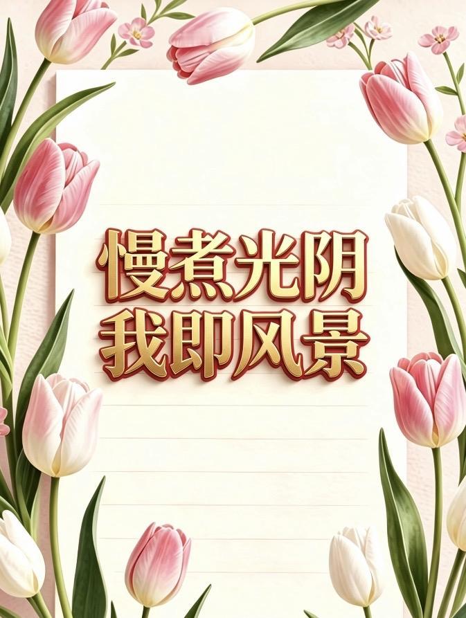 给自己一句话，你会说什么?

屏蔽杂音
锚定自己

深耕自己
自成宇宙

远离喧