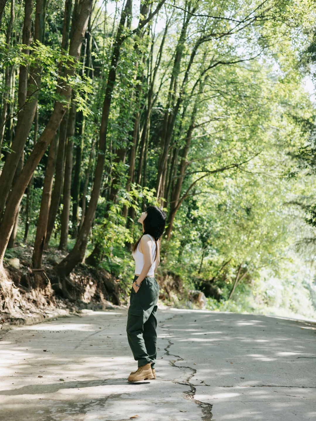 带上奥运同款手机❗去成都周边小众森林徒步