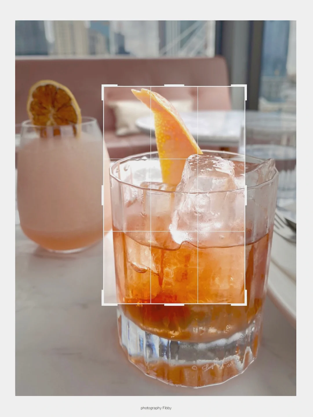 餐厅拍照一定要这样二次构图秒变氛围感海报