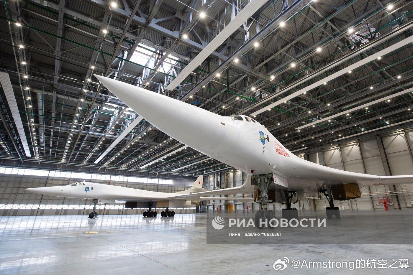 俄罗斯国防部长别洛乌索夫：两架图-160M 战略导弹运载机加入俄罗斯空军。烽火问