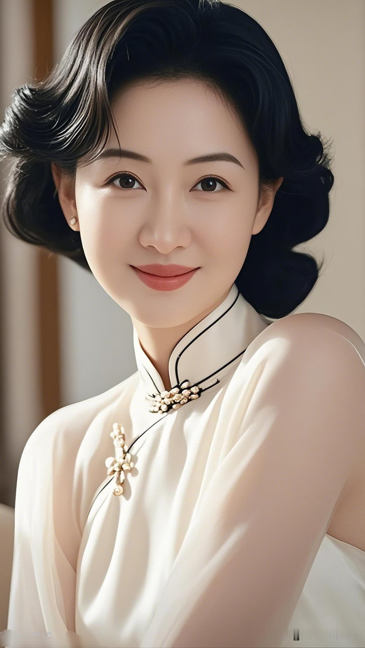 花钿美人，笑靥如花。你心目中的美人 优雅旗袍，复古风韵，尽显东方美