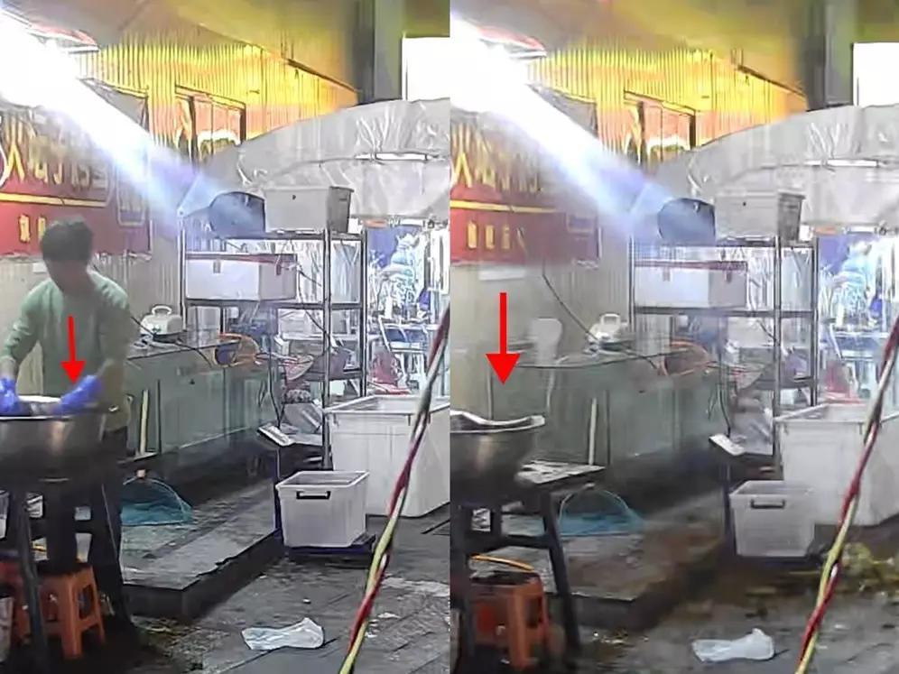 喂猫2秒躲过夺命花盆！这世上最靠谱的“锦鲤”，从来都是善良本身
 
老板好心拿鱼