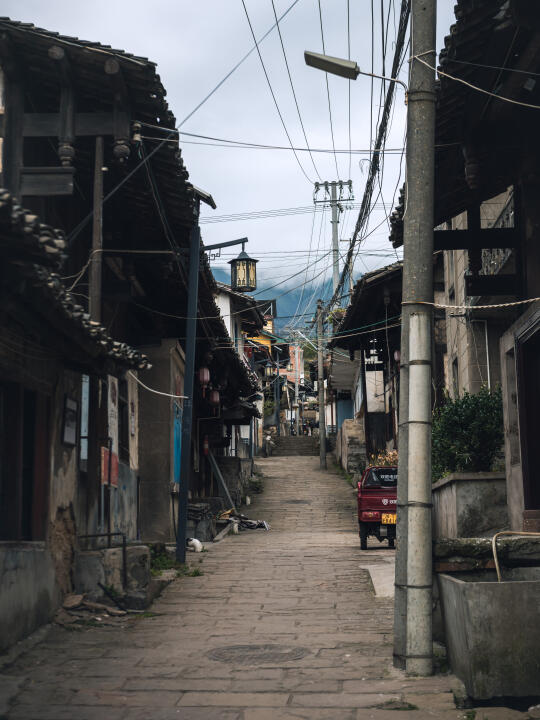 四川0游客的茶马古镇，被遗忘的时光