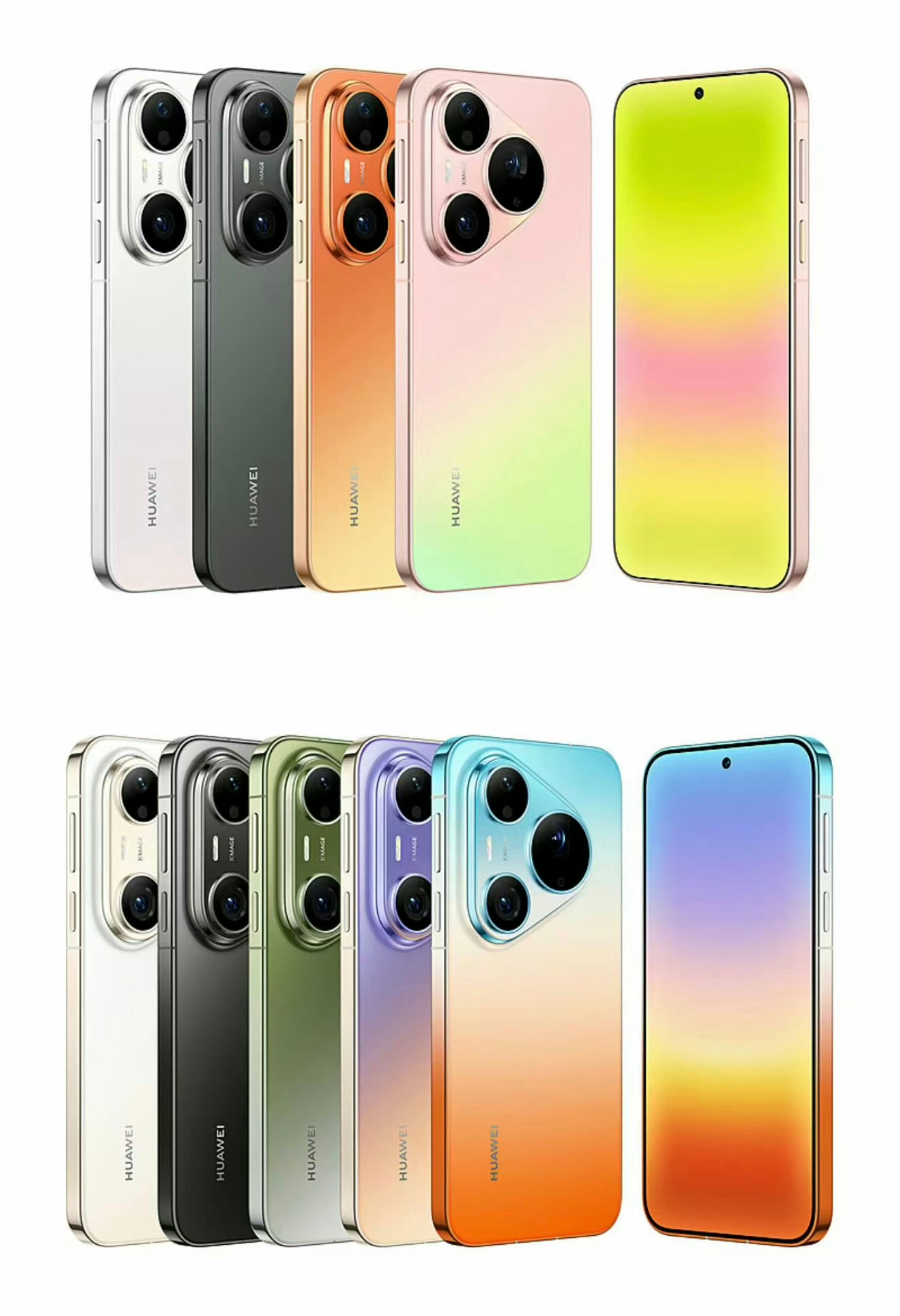 华为Pura 90这颜色感觉覆盖不同年龄段啊