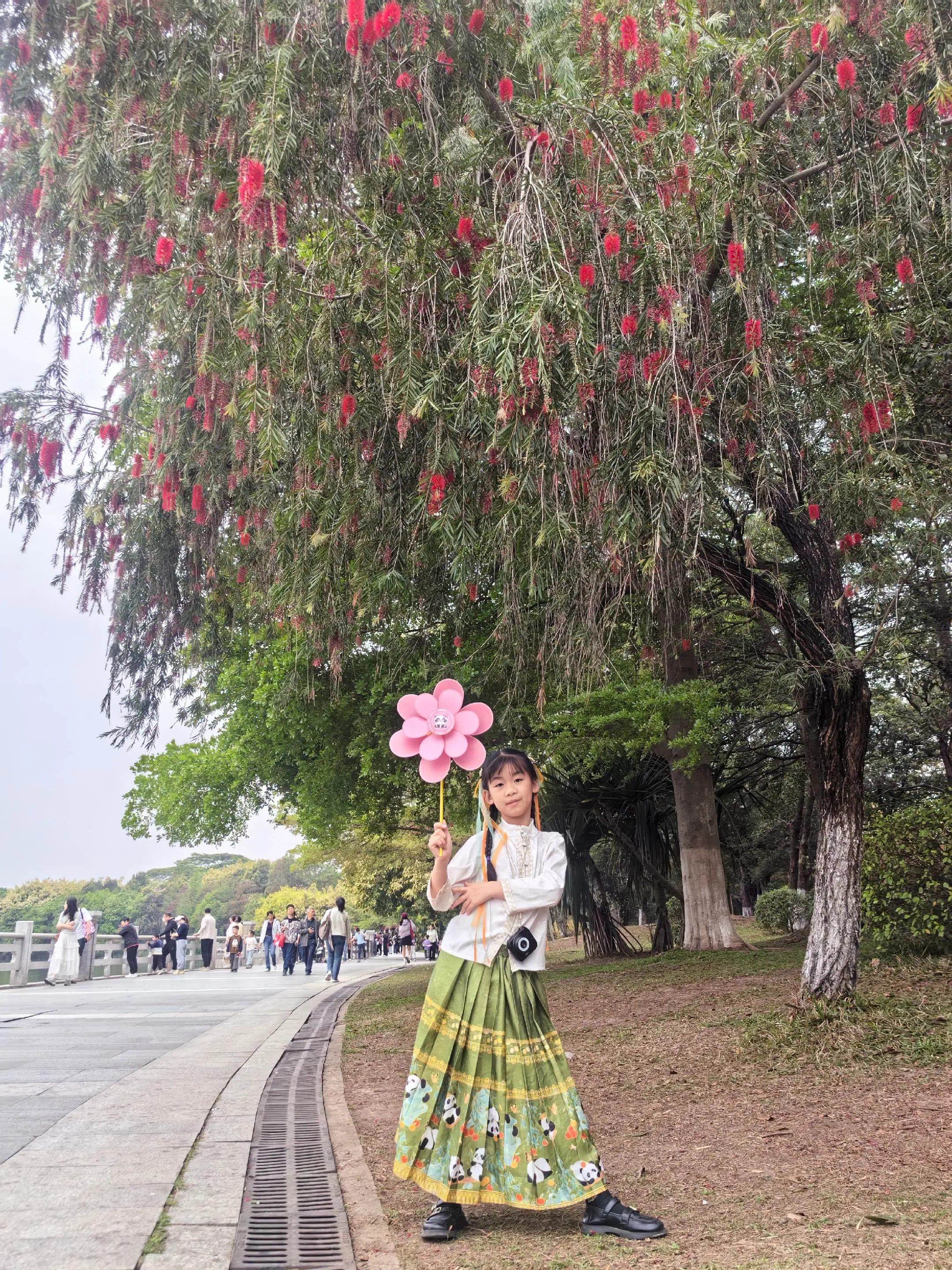 妹猪带妹猪风车来踏春啦