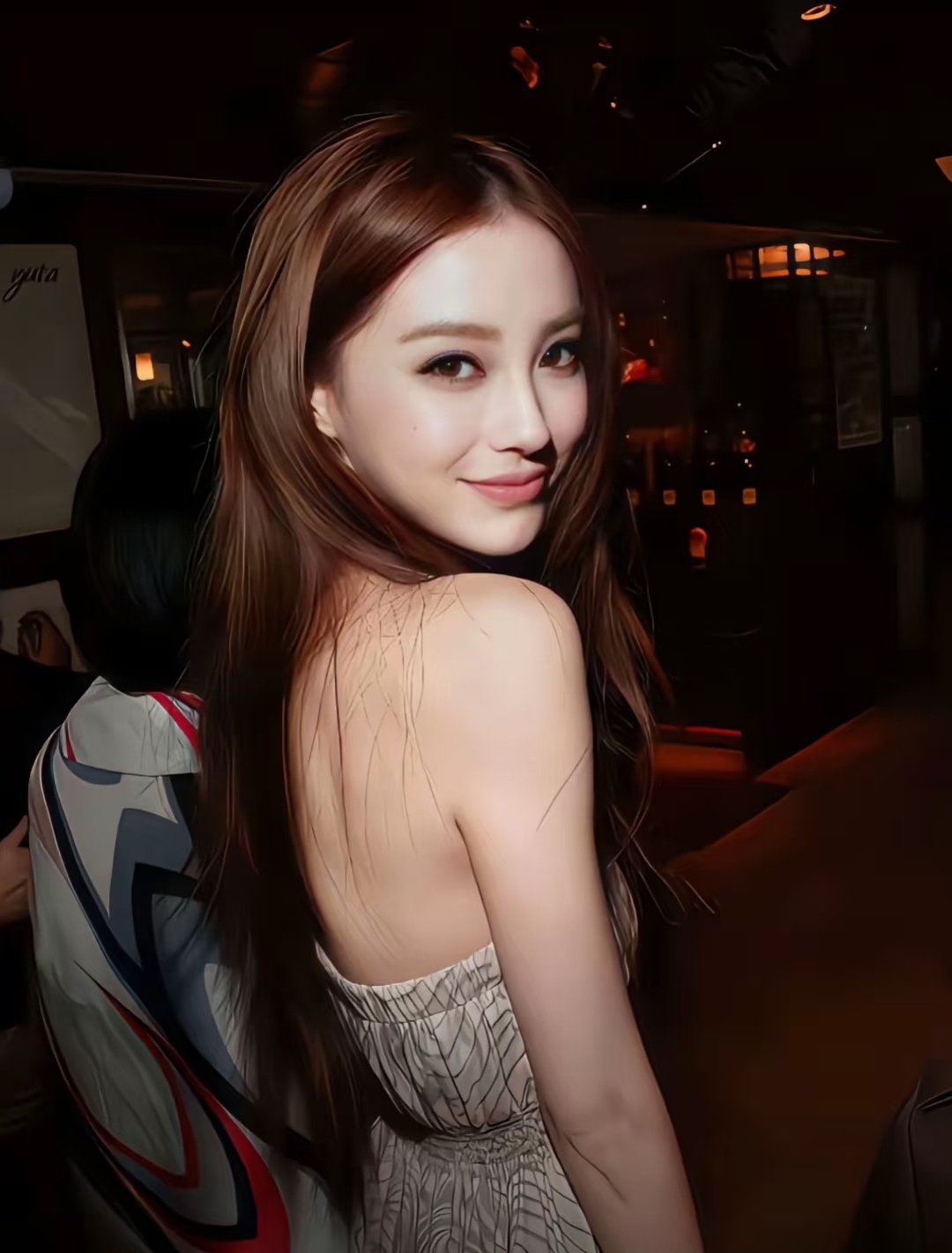 离Angelababy的脸只有两厘米从“怼脸视频”到怀旧旧照，Angelabab