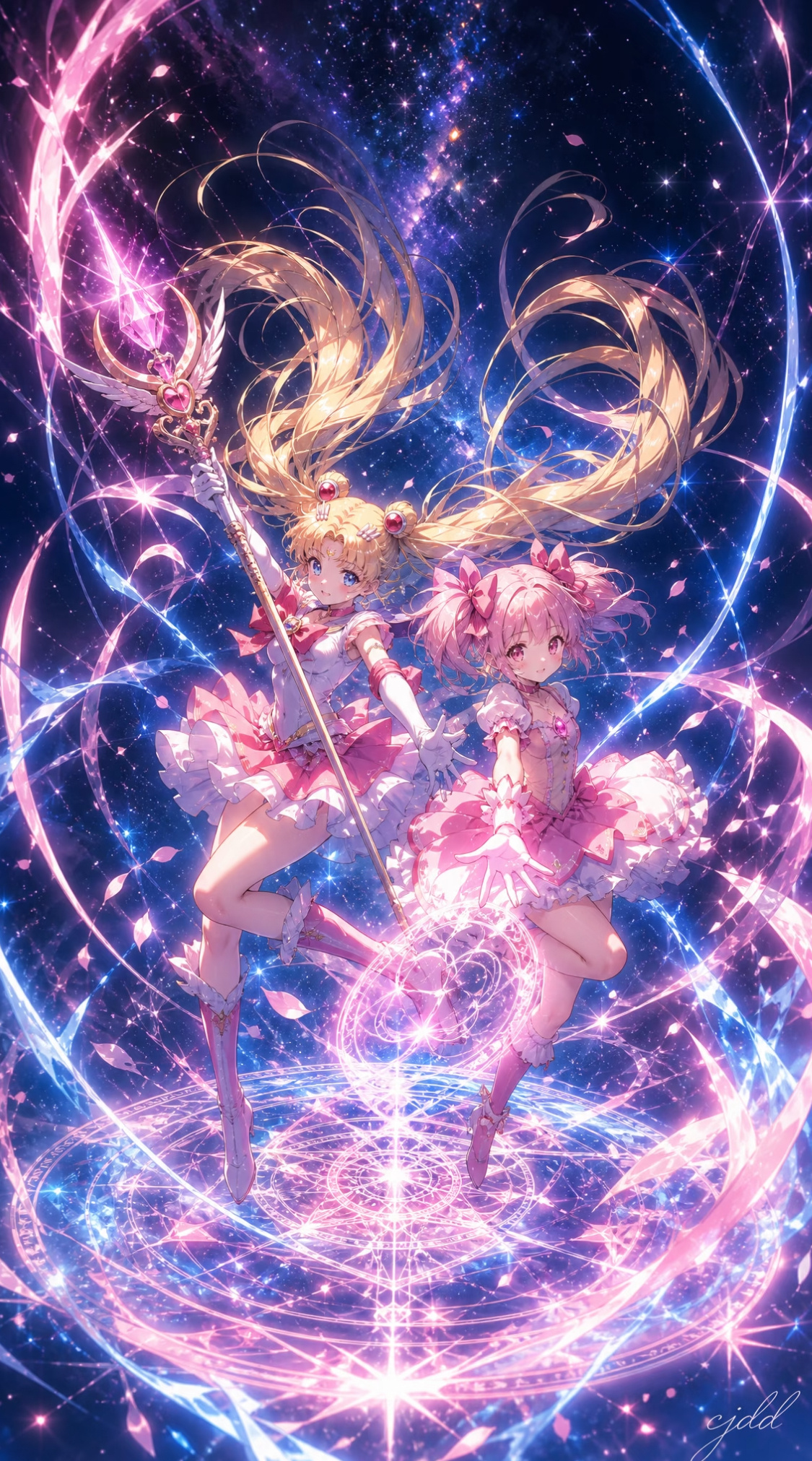 美少女壁纸✨🌙魔法少女的誓约动漫追番团美少女战士魔法少女小圆 ​​​