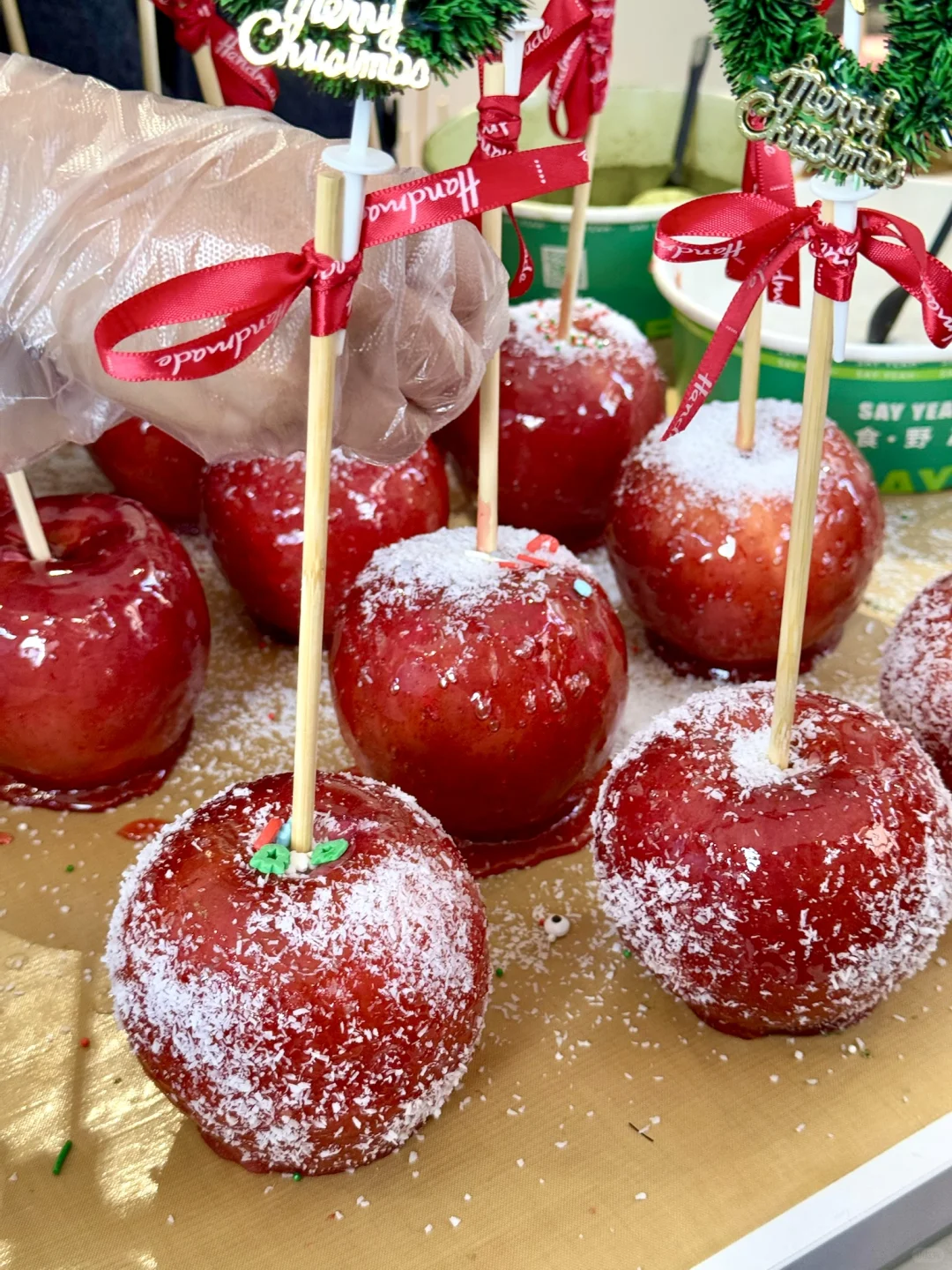 南宁新店！圣诞限定！！苹果糖葫芦！！！