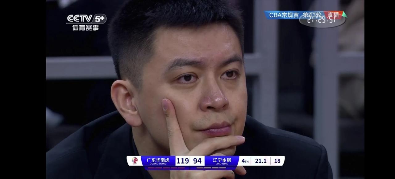 广东119：94横扫辽宁，打得辽宁满地找牙，分不清东南西北，一场酣畅淋漓大胜，给