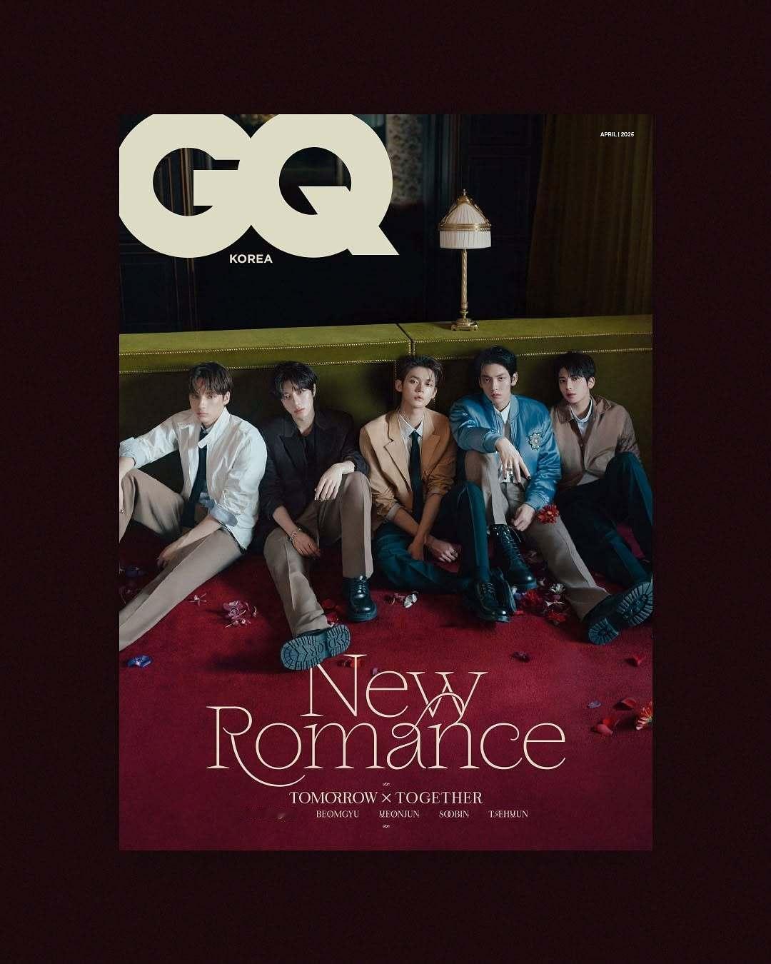 GQ Korea April 2025 ：TXT Dior Men 📷：Go 