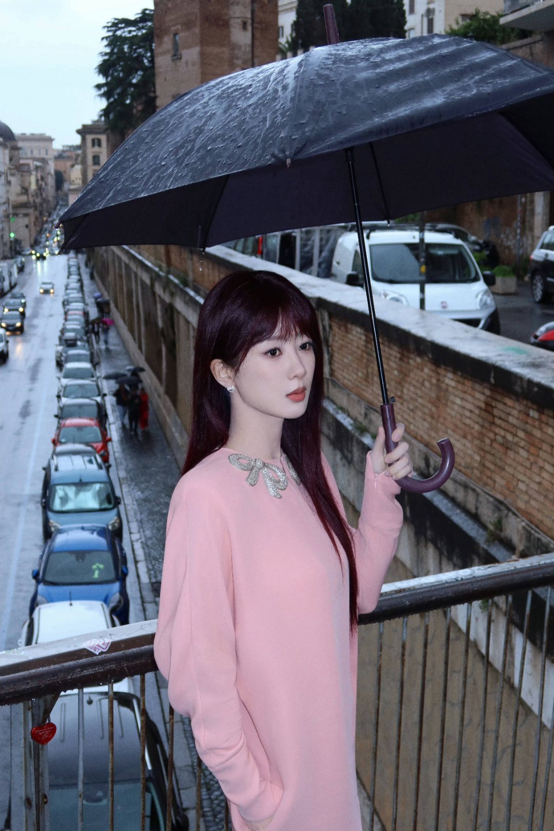 华伦公主👸🏻杨紫闪耀罗马太美了怼脸就是一块香香软软的小蛋糕！！水灵水灵 