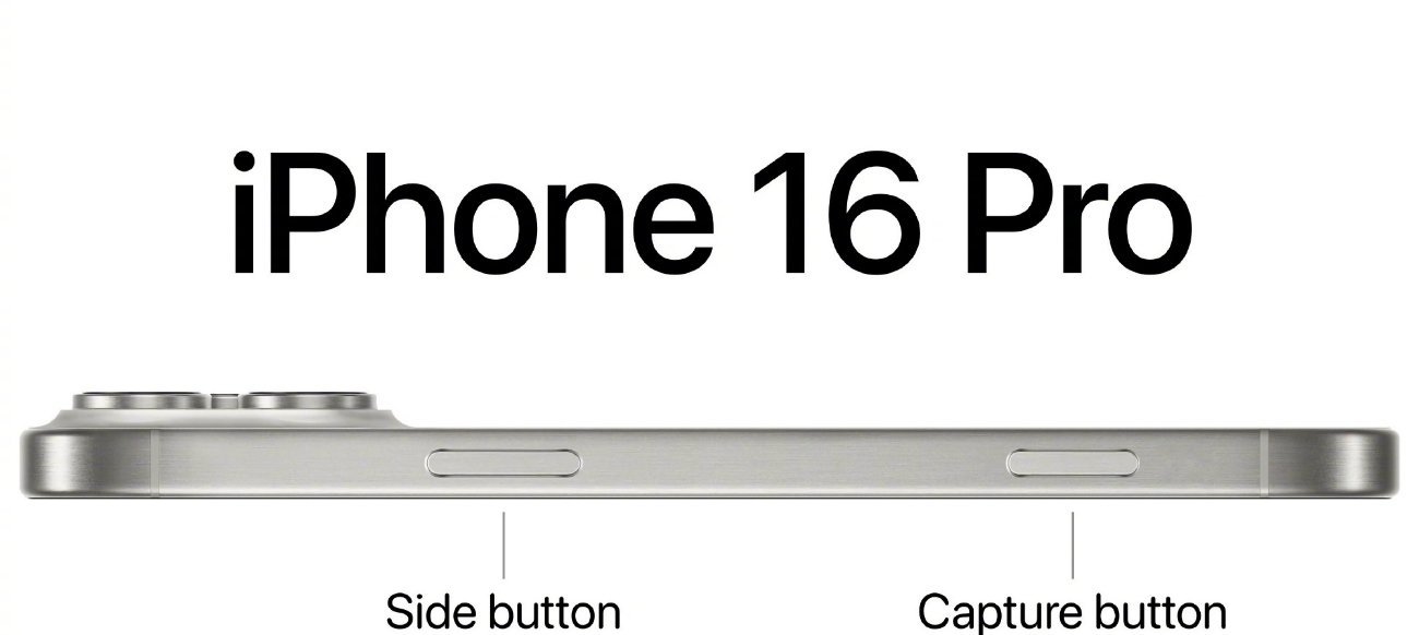 #iPhone16# iPhone16系列新增相机按钮，通过压感可以调节焦段进行