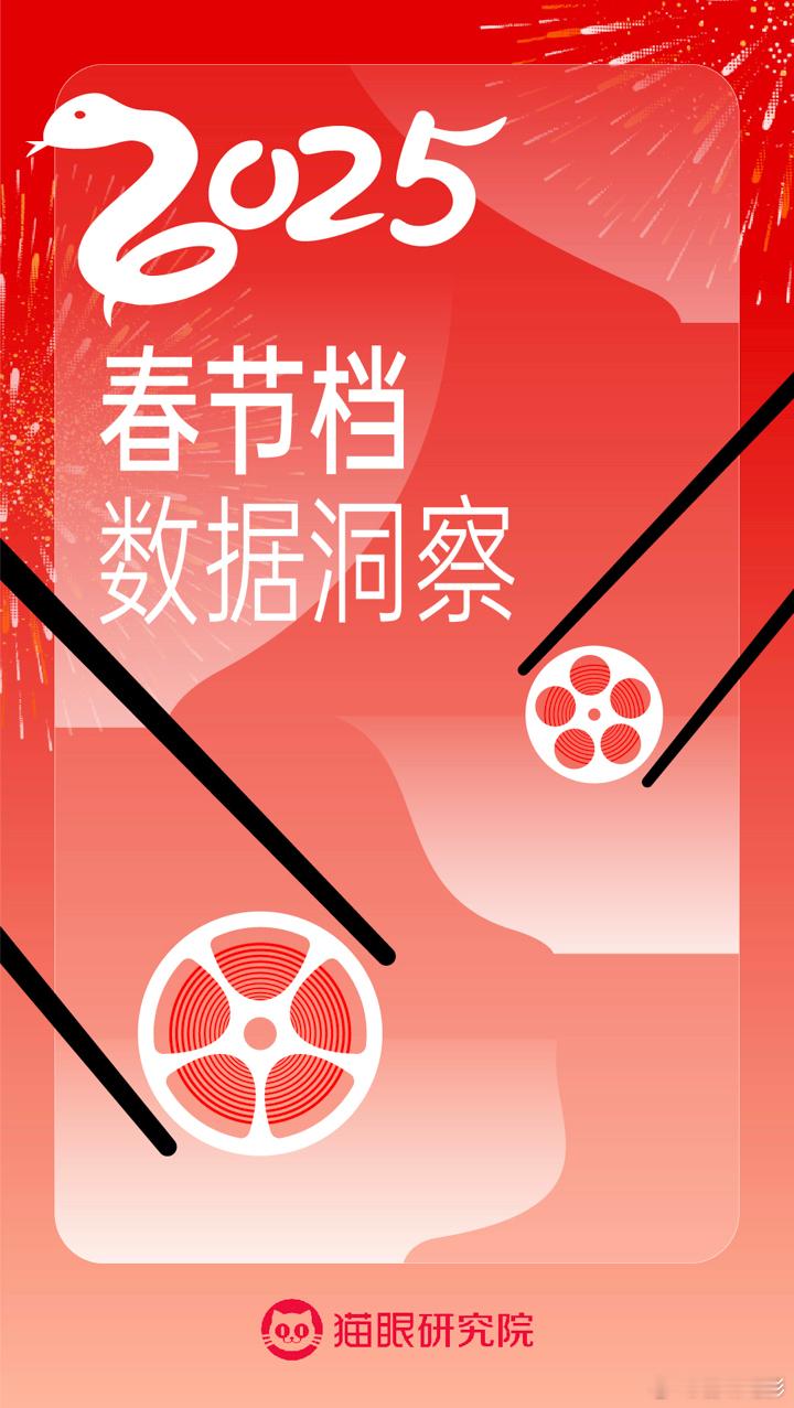 猫眼研究院发布2025春节档数据洞察  数据显示， 2025春节档最终票房95.
