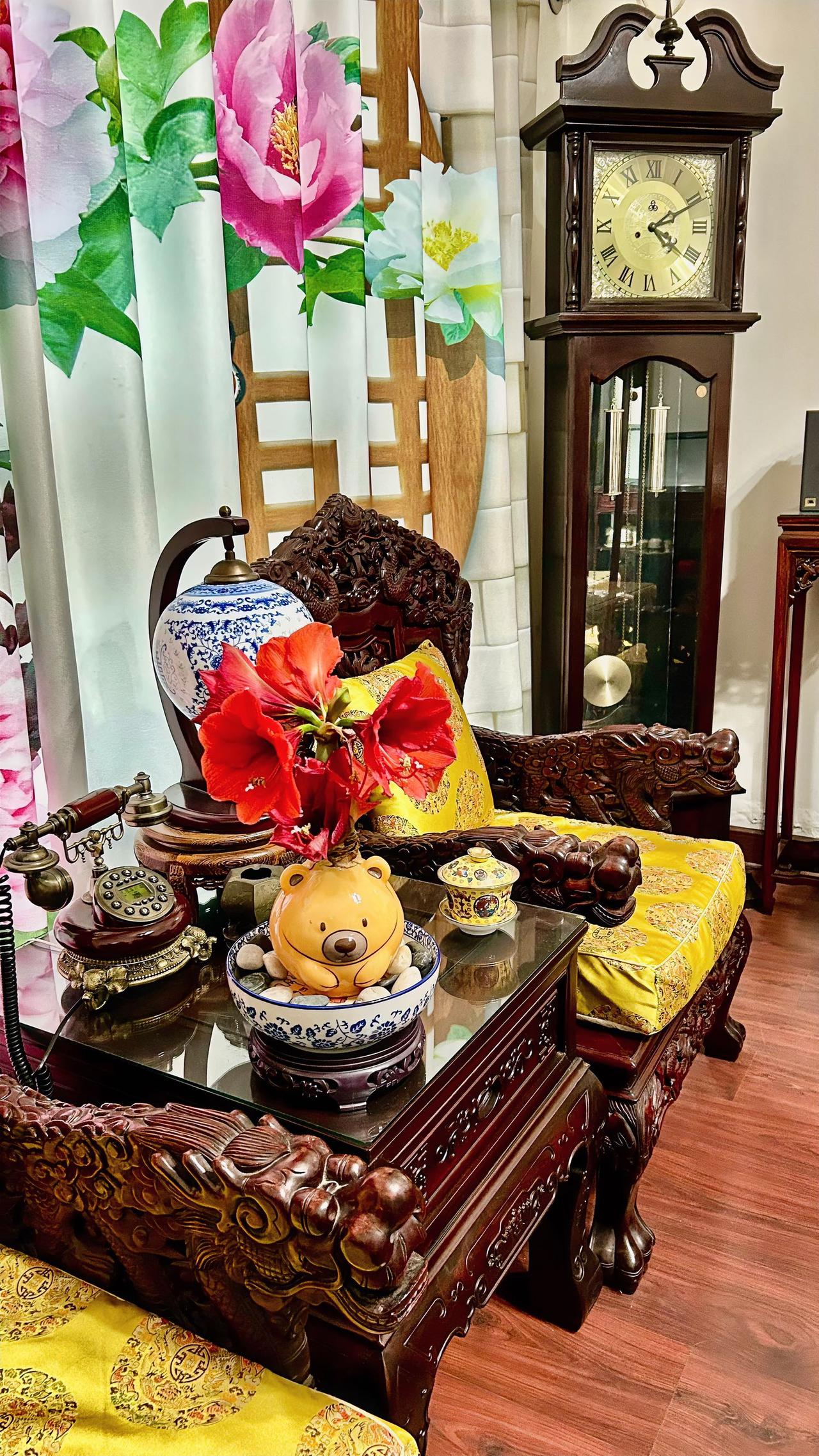 朱顶红几颗一盆比较好我觉得朱顶红一颗一盆比较好，只要栽培得好，一颗也能开出七、八