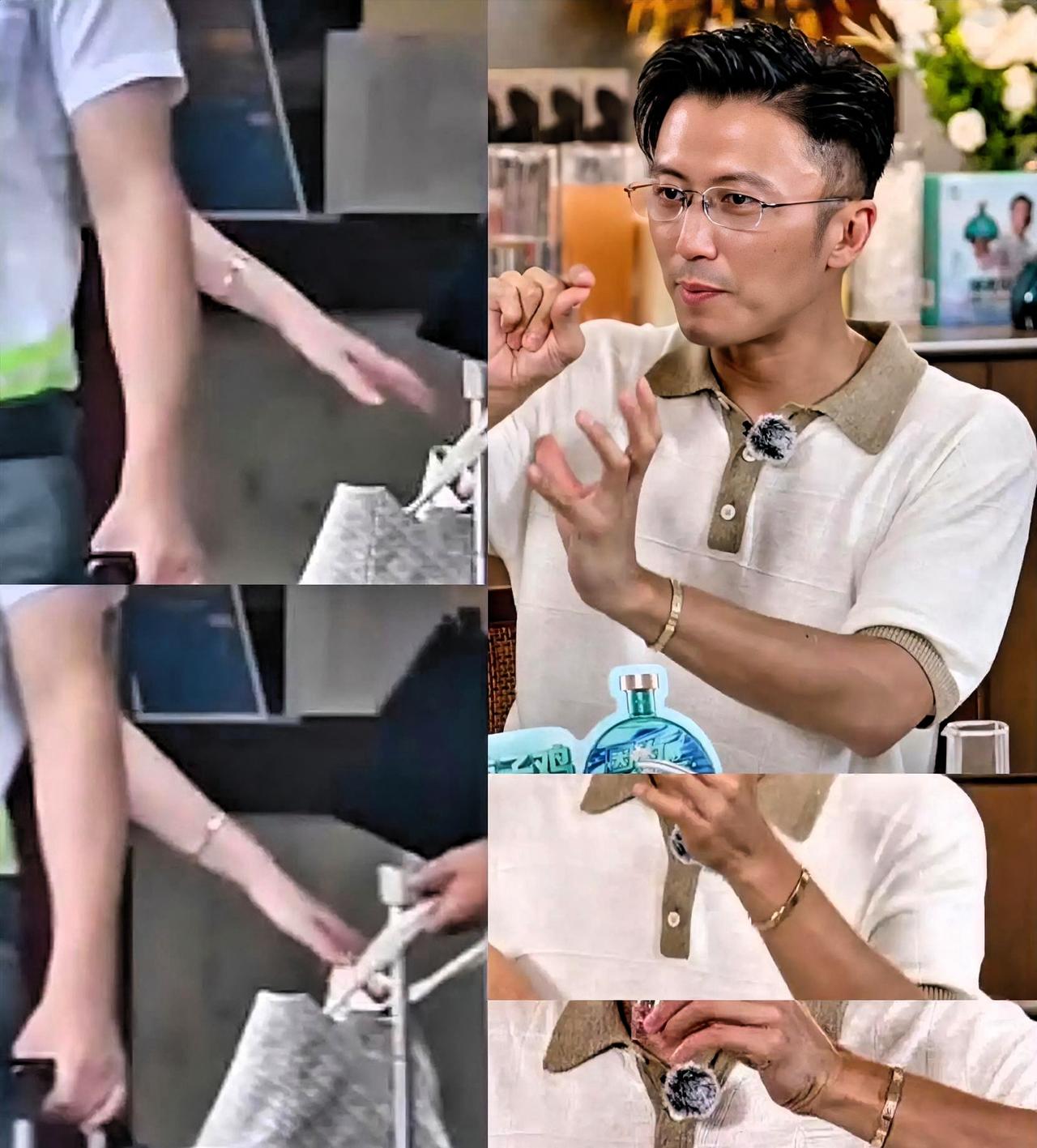 王菲露了只手腕，全网靠一只镯子确认她和谢霆锋还在一起。

两人没回应，没晒合照，