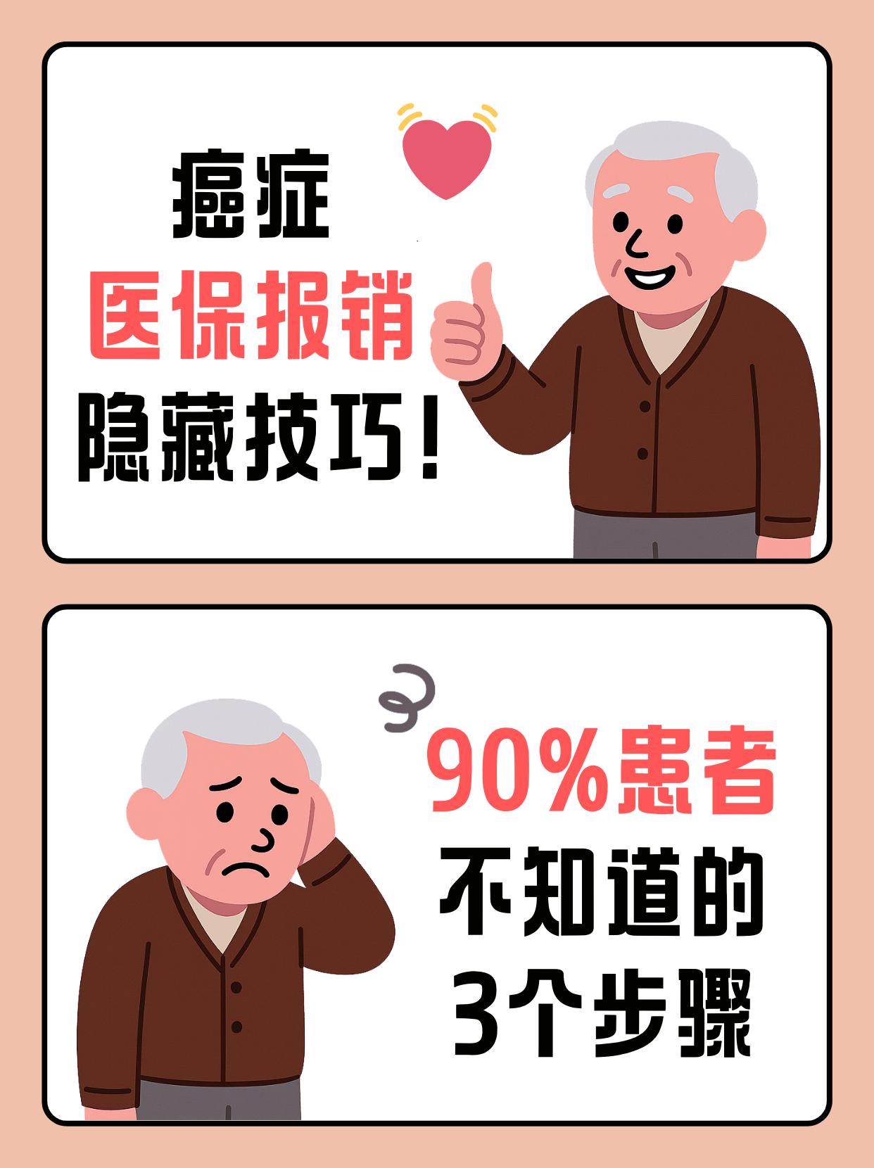 好消息，癌症患者注意！癌症医保报销的隐藏技巧！90%的患者不知道的3个步骤！快快