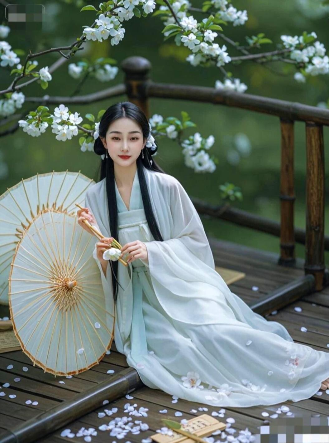 令人惊艳的古装女主造型柔情似水，意气风发晒图笔记大赛