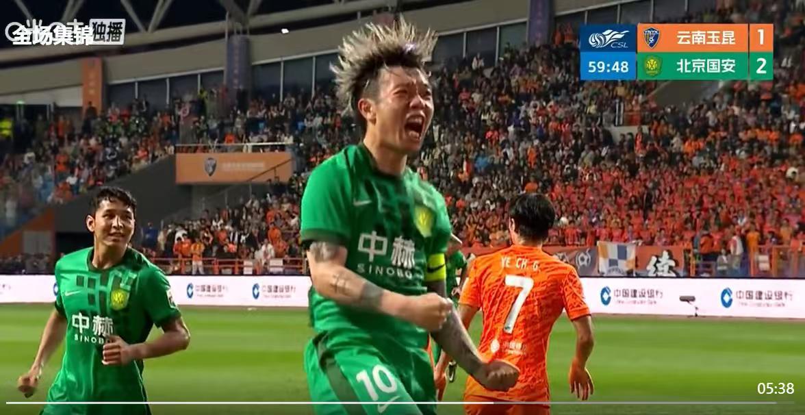 高原苦战！北京国安3-3云南玉昆，已泯然众人！

今天晚上北京国安在云南玉昆的高